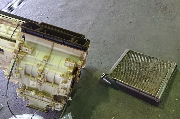 エバポレーター交換